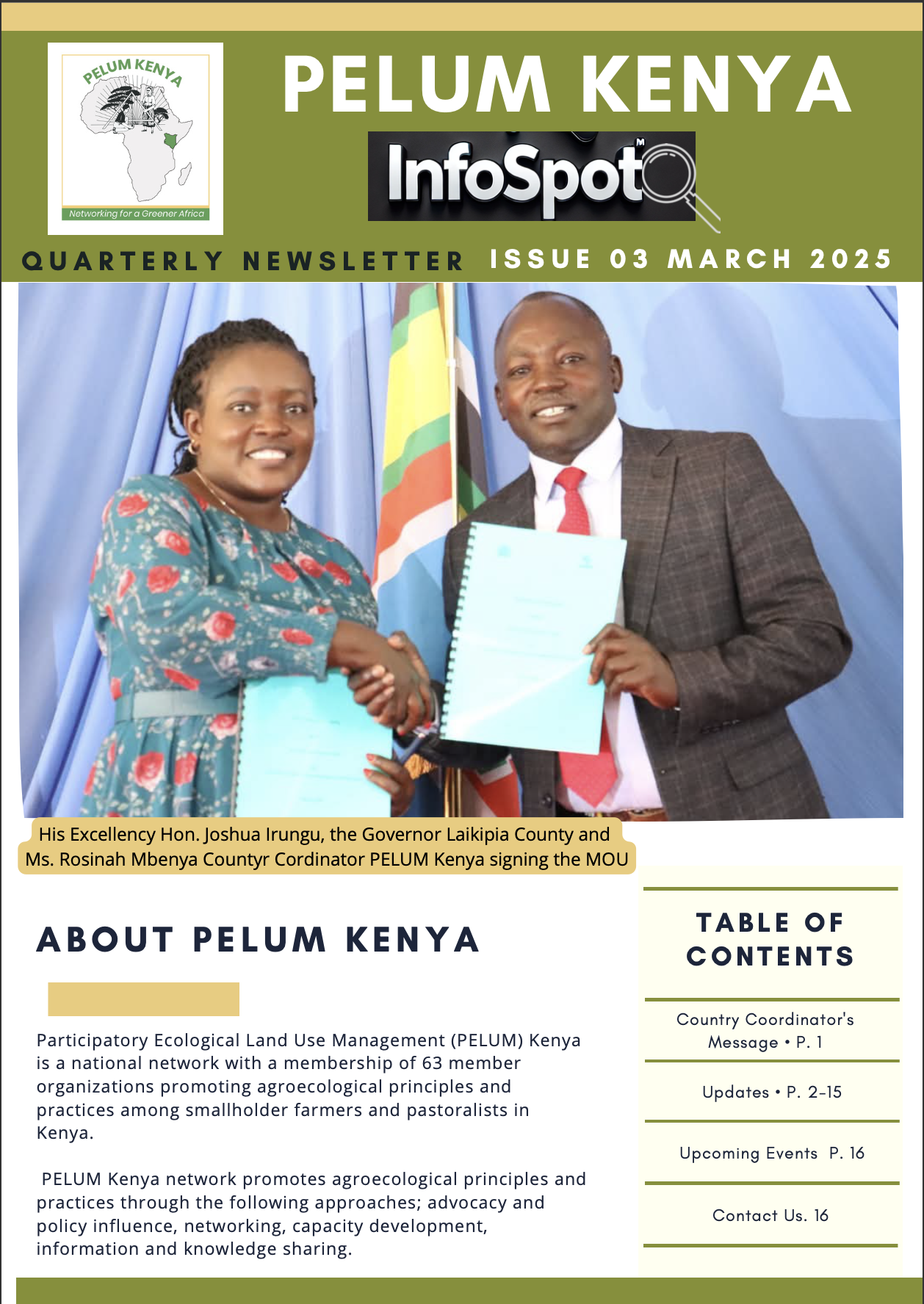 PELUM Kenya Quarterly Newsletter – Issue #03
