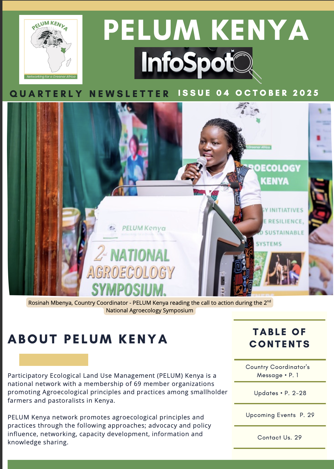 PELUM Kenya Newsletter (InfoSpot) #04