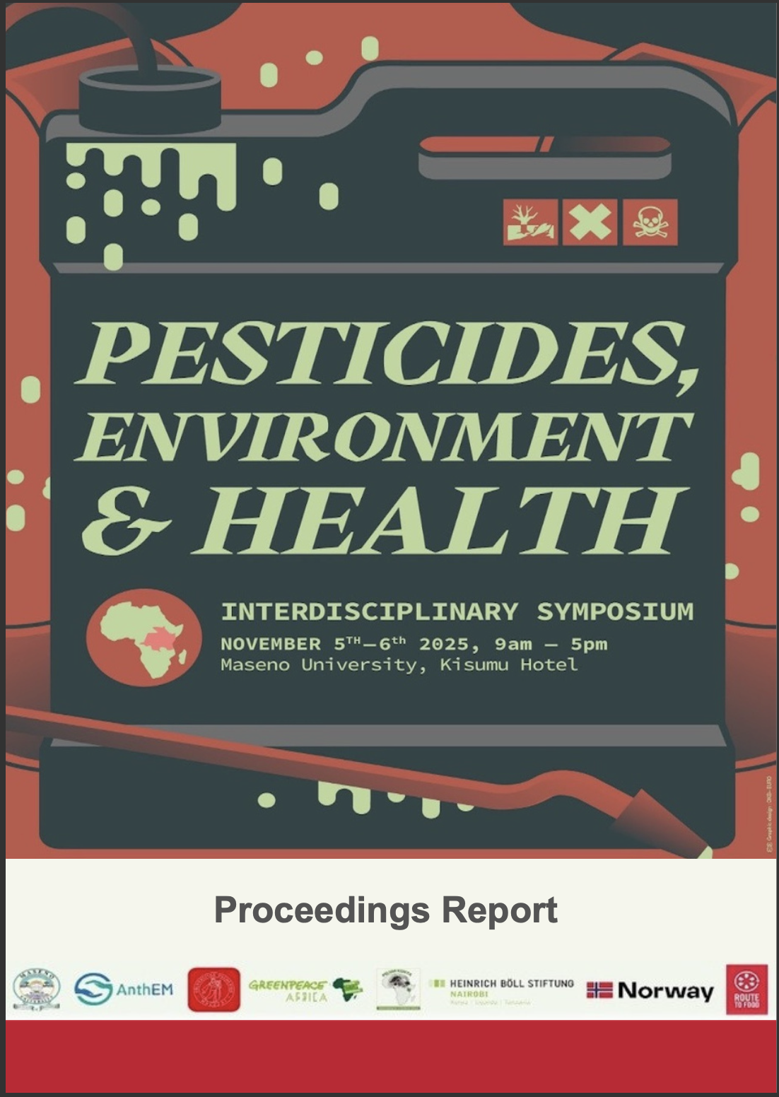 Pesticides , Environment & Health Interdisciplinary Symposium Report 2025
